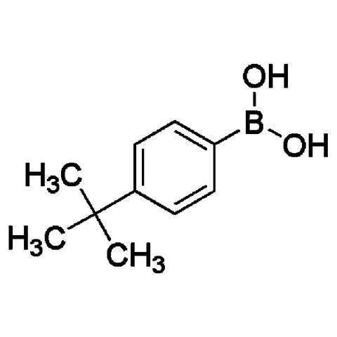 4-tert-Butylphenylboronic Acid Molecular Structure