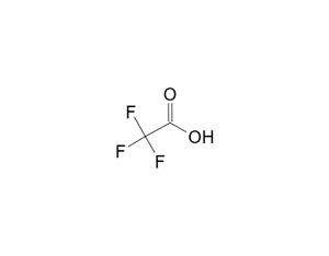 Trifluoroacetic Acid (TFA) Molecular Structure