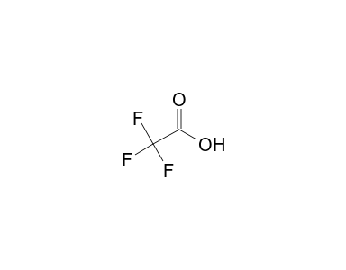 Trifluoroacetic Acid (TFA) Molecular Structure