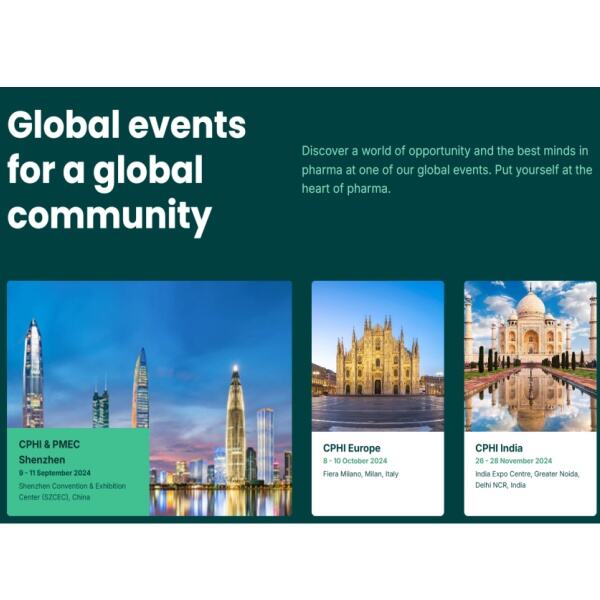 CPHI MILAN 08 Oct 2024 - 10 Oct 2024 Fiera Milano, Italy