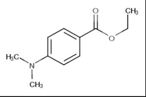EDB (Ethyl-4-dimethylaminobenzoate) Molecular Structure