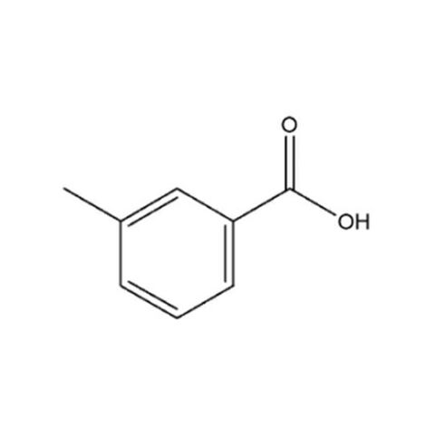 M-Toluic acid Structure formula