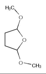 2,5-Dimethoxytetrahydrofuran DMTHF molecular structure CAS 696-59-3 Tropinone intermediate Royalchem