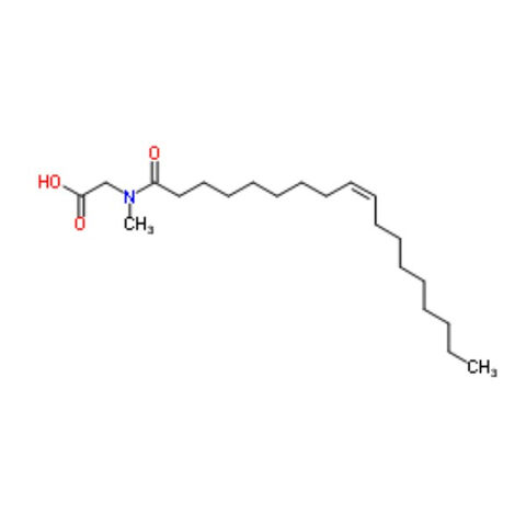 N-Oleoylsarcosine Acid (CAS 110-25-8) Molecular Structure