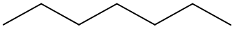 n-Heptane Structure