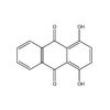 1,4-Dihydroxyanthraquinone Molecular Structure