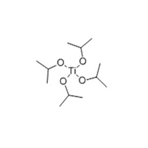 Titanium tetraisopropanolate molecular structure